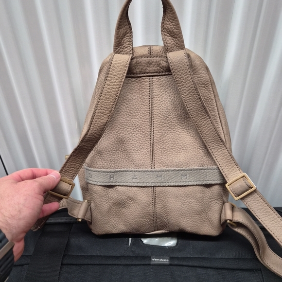 Tan Leather Backpack - Picture 7 of 10